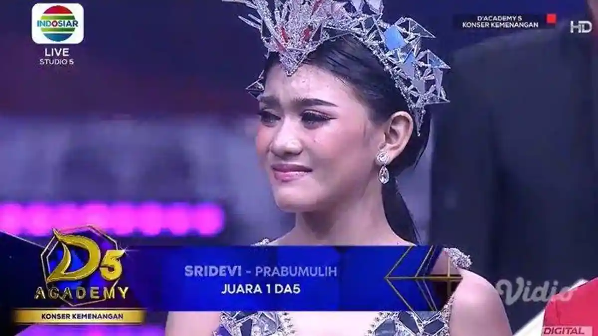 Sri Devi Juara D'Academy 5 Indosiar, Pelajar Asal Prabumulih Tampil Memukau di Konser Kemenangan