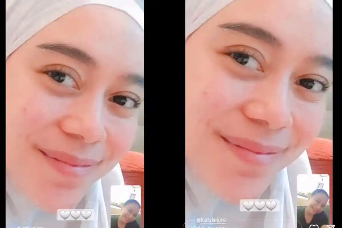 Wajah Lesti Kejora Saat Video Call dengan Rossa Disorot: Senyum Tapi Matanya Sedih