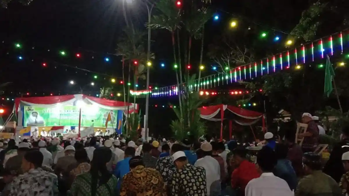 Warga Merangin Tumpah Ruah Hadiri Dzikir Akbar Harlah NU ke-94