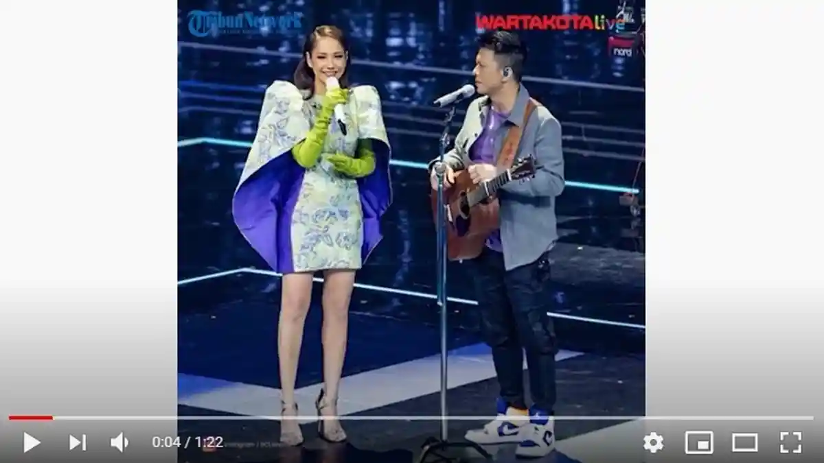 VIDEO Bunga Citra Lestari Tampil Bareng Ariel Noah di Panggung AMI Award 2020