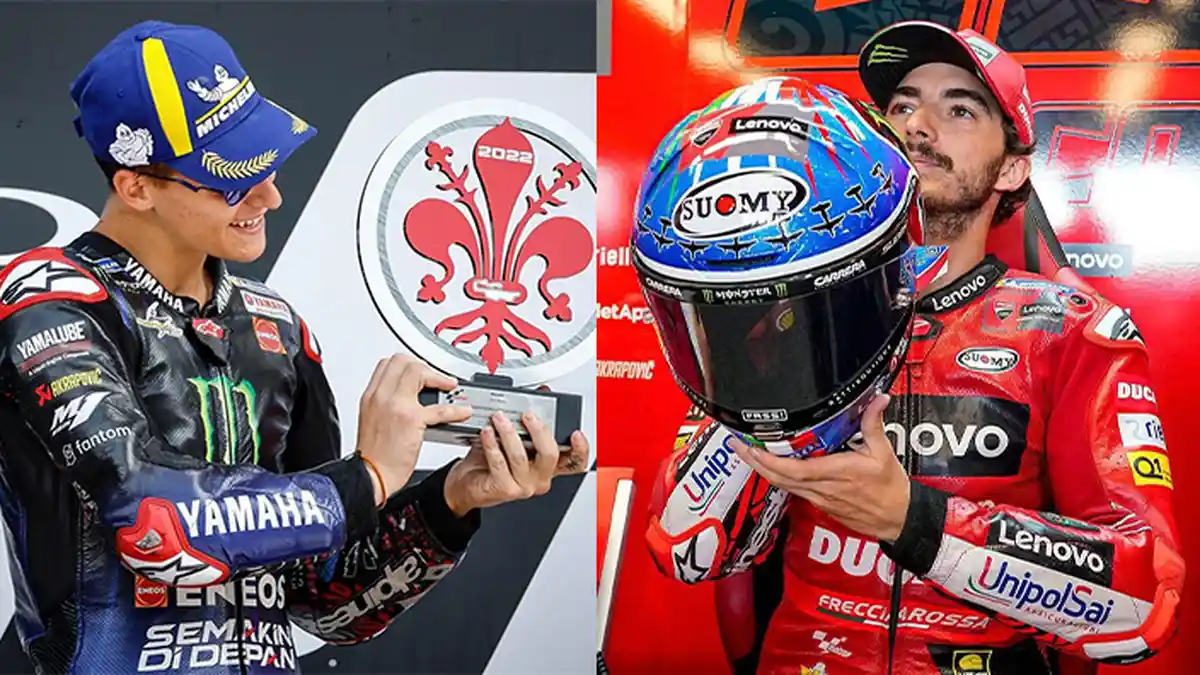 Francesco Bagnaia Suarakan Kegetiran di MotoGP Jerman 2022, Kuatkan Cengraman dan Ancam Quartararo