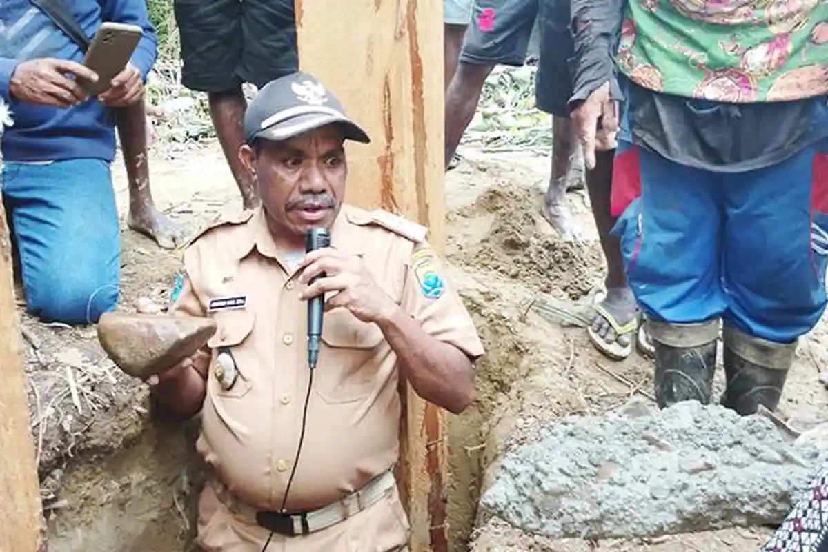 Seminggu Dilantik, Kepala Kampung Ajokwapi Tambrauw Anggarkan Rp300 Juta Bangun Jembatan Gantung
