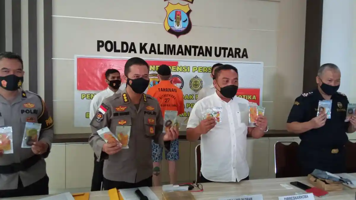 Datangkan Permen Ganja ke Kaltara, WNA Jerman tak Dideportasi Tapi Terancam Hukuman Penjara