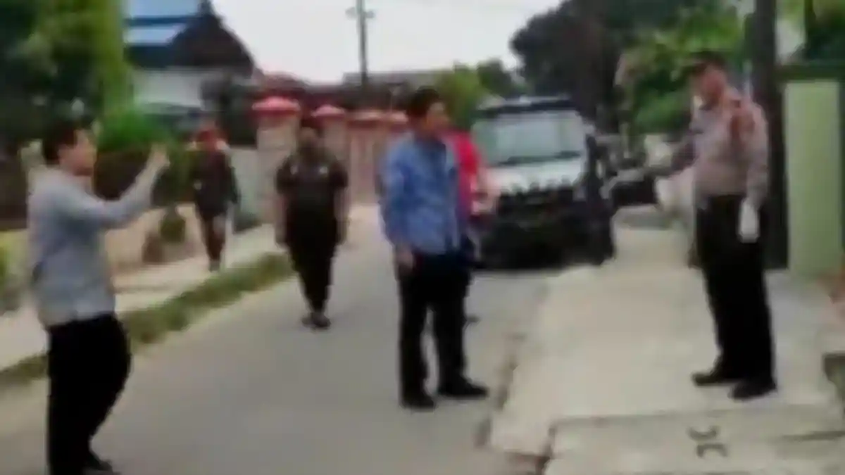 Fakta Video Anggota DPRD Cekcok dengan Polisi di Medan yang Sebut Tak Takut Mati dan Telan Corona