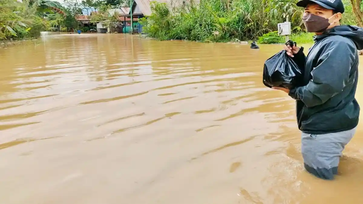 Banjir di Kutai Timur, Area Padat Penduduk di Sangatta Selatan Terdampak Paling Parah