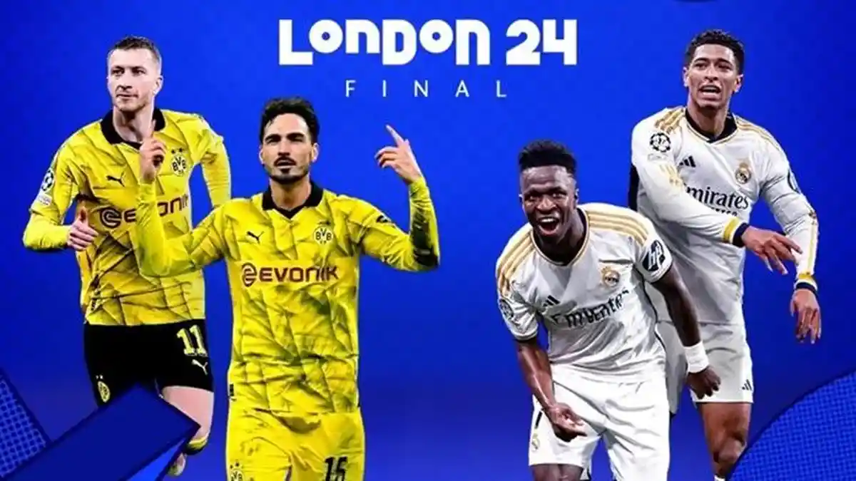 Jadwal Final Liga Champions 2023-2024: Borussia Dortmund vs Real Madrid