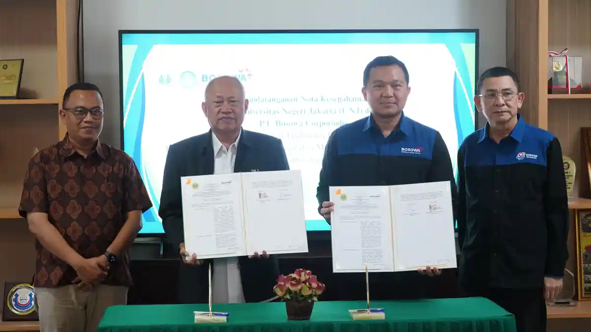 Bosowa MoU dengan UNJ Bangun Labschool di Bekasi