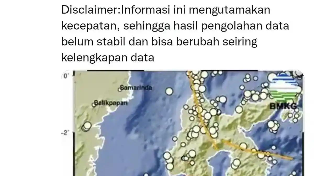 Parepare Diguncang Gempa Magnitudo 2,2