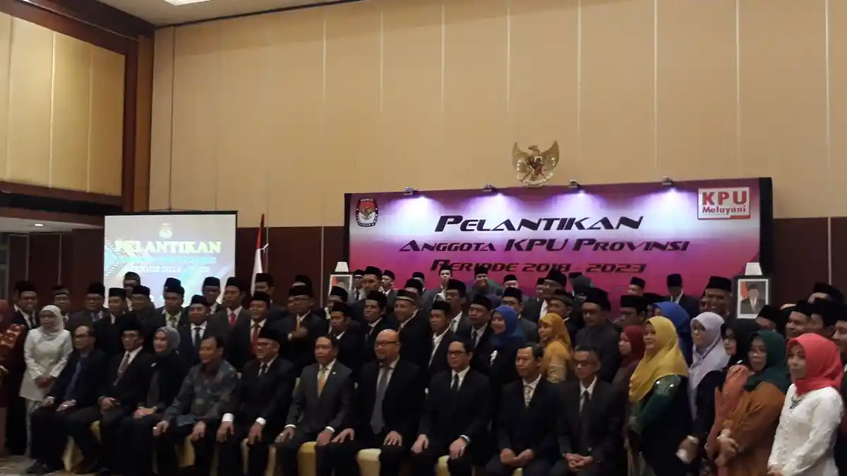 Lantik Anggota KPU Provinsi, Arief Budiman Ingatkan Soal Integritas Penyelenggara Pemilu