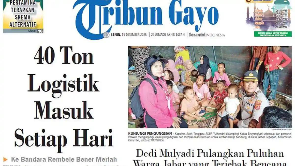 40 Ton Logistik Masuk Setiap Hari Ke Bandara Rembele Bener Meriah