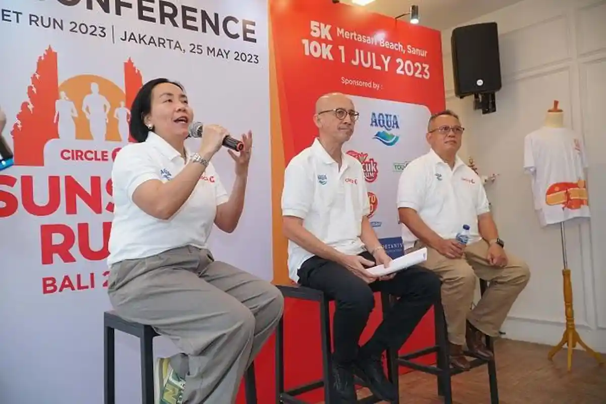 Circle K Sunset Run 2023, Denpasar Bali Menargetkan Lebih dari 3.000 Peserta