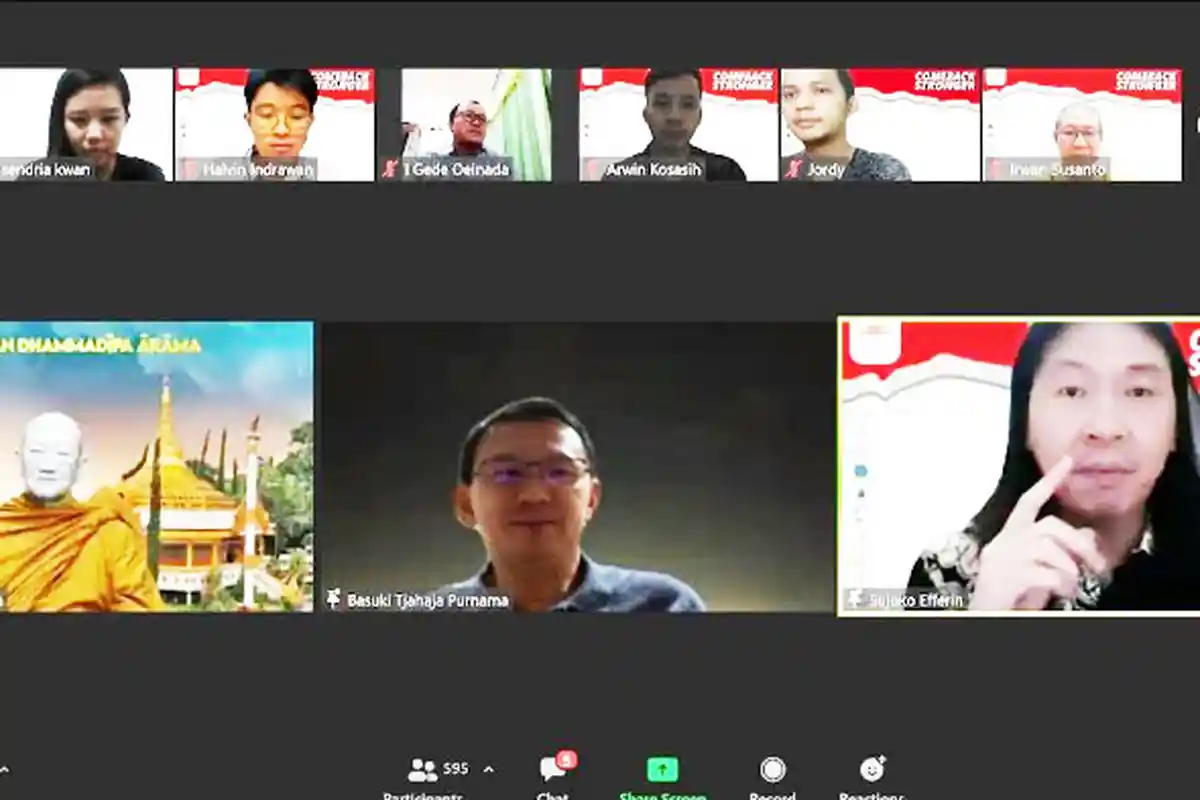 Peringati Sumpah Pemuda Bareng YBA Indonesia, Ahok Bicara Budaya Saling Tolong hingga Keadilan