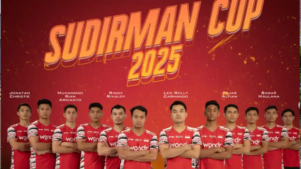 Jadwal Badminton Semifinal Sudirman Cup 2025, Indonesia vs Korea Selatan