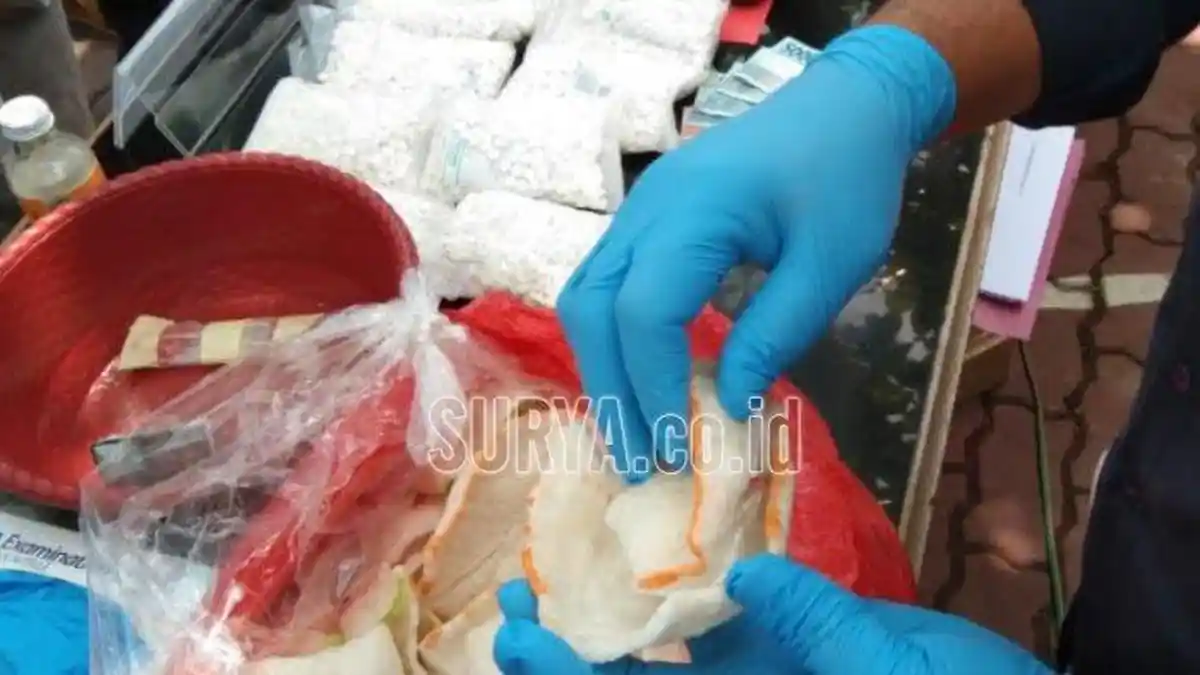 Farid Selundupkan Sabu di Antara Kerupuk Pasir ke Lapas Tulungagung