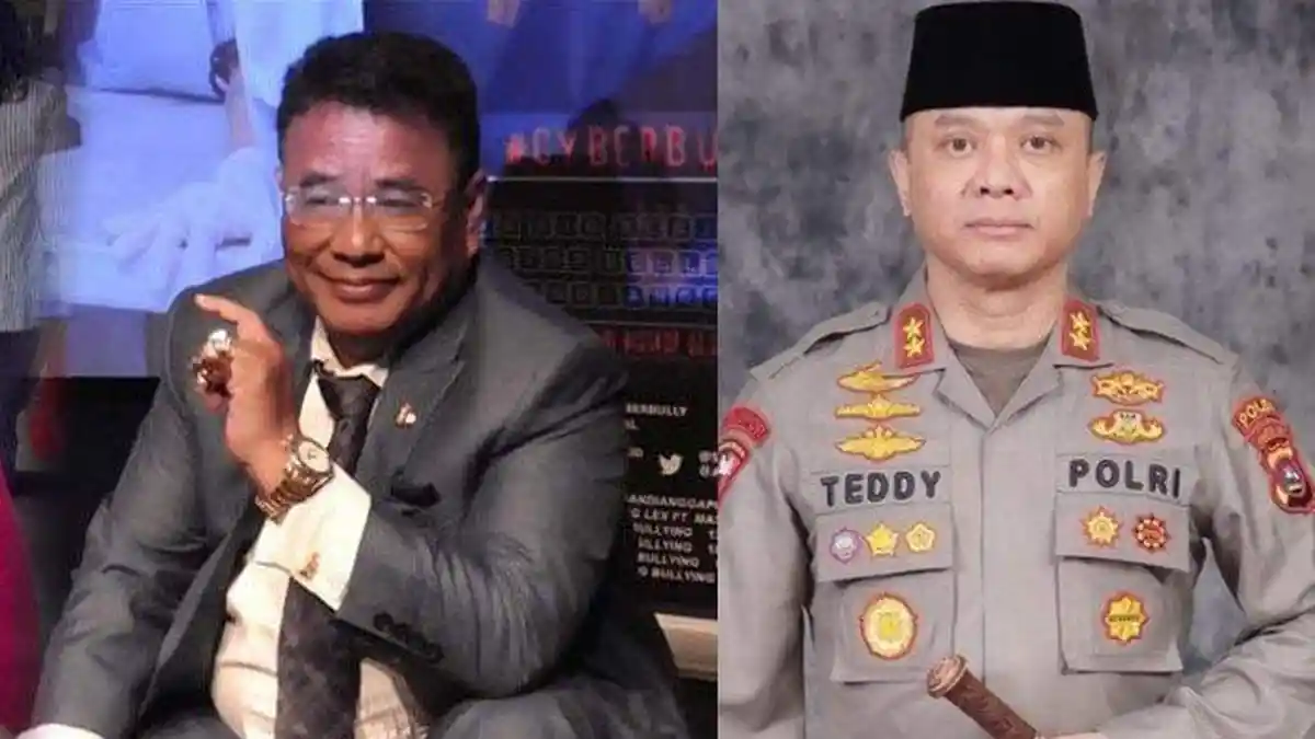 Hotman Paris Endus Adanya Konspirasi Dalam Kasus Teddy Minahasa, Perang Jenderal?