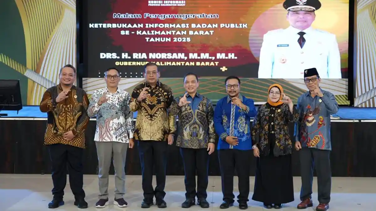 Budaya Keterbukaan Informasi Menguat, Sejumlah Badan Publik di Kalbar Raih Peringkat Tertinggi