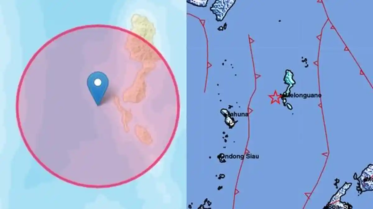 Gempa Terkini Guncang Sulawesi Utara Sabtu 16 September 2023, Info BMKG Magnitudo 5,3 SR