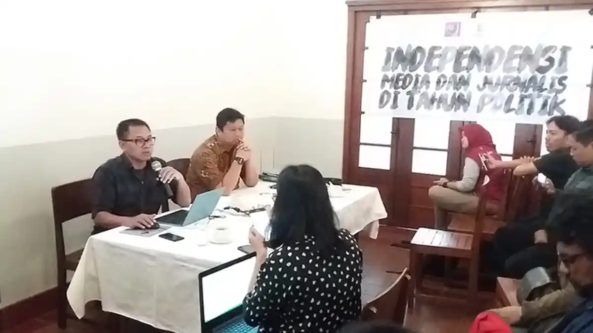 AJI Indonesia: Kekerasan Terhadap Jurnalis Meningkat Rentan Tahun 2017-2018