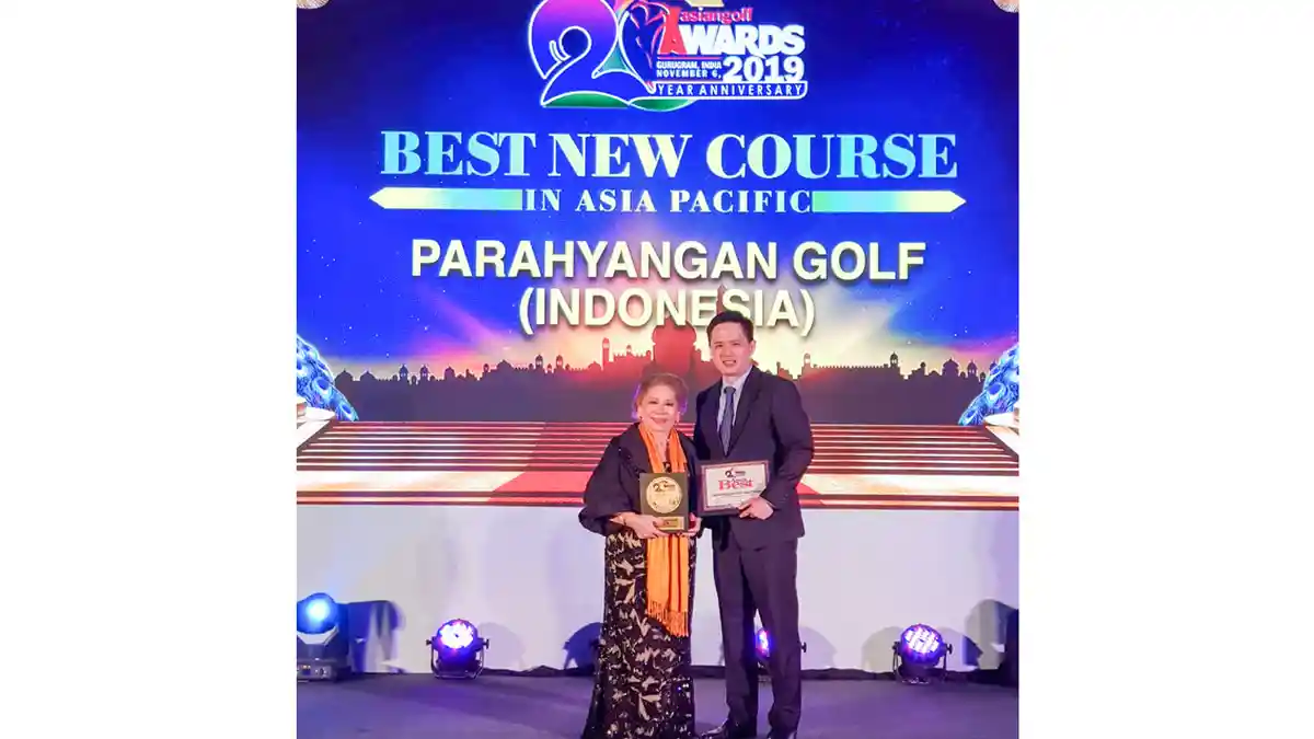 Parahyangan Golf Bandung, Dinobatkan sebagai ''Best New Course'' di Asia Pasifik tahun 2019