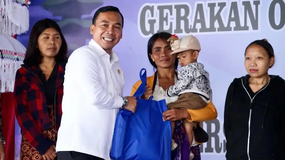Kunjungi Bali, Menteri Mendukbangga Wihaji: Memastikan Pelaksanaan Program Stunting