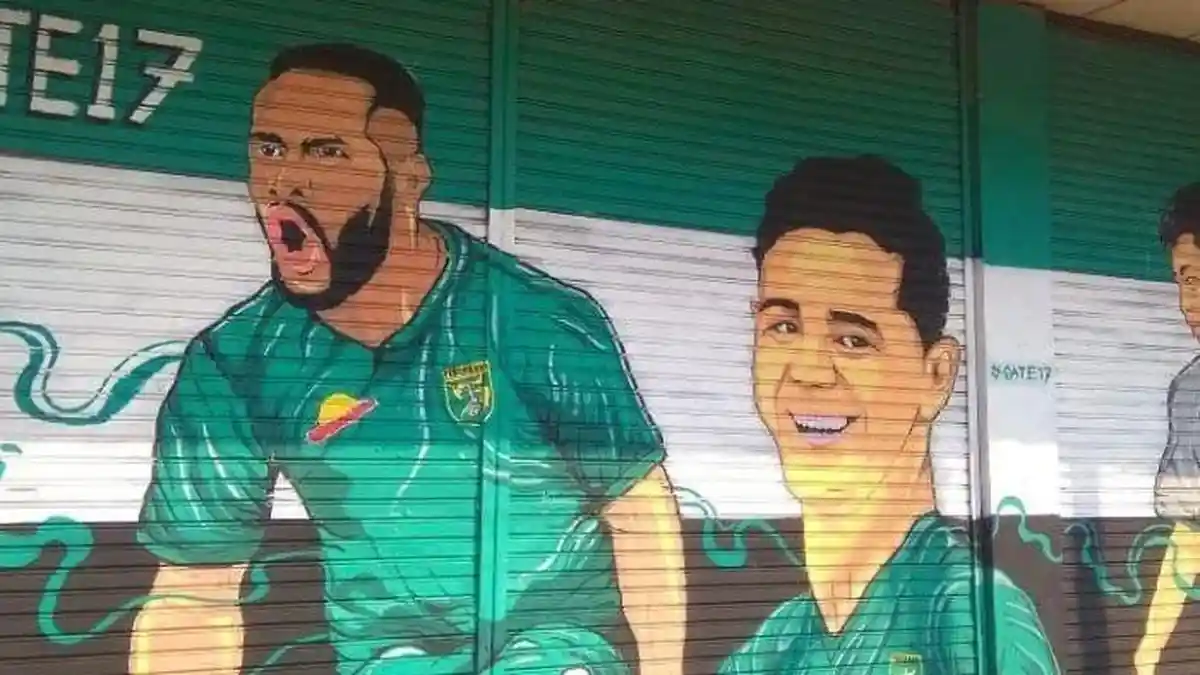 Giliran Paulo Victor Dapat Mural dari Bonek, Striker Asing Persebaya Surabaya: Terima Kasih