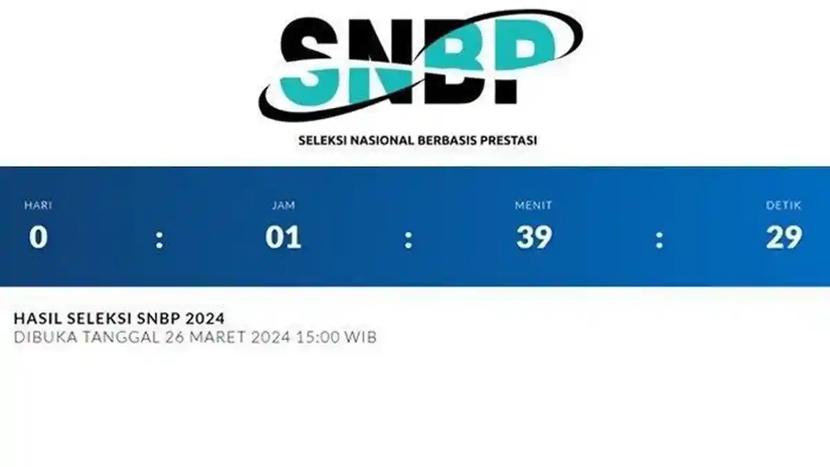 LINK Pengumuman SNBP 2024 Sore Ini, Perhatikan Syarat Diterima di PTN ...