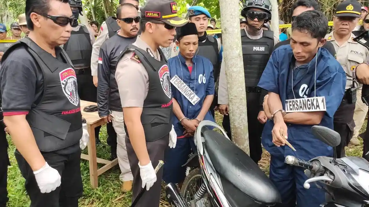 Begini Kalau Si Kembar Kompak Curi Motor, Ketangkap Polisi Dan Sempat Dihajar Warga Di Lumajang