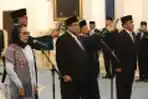 Pelantikan Kepala BGN dan Penasihat Khusus Presiden