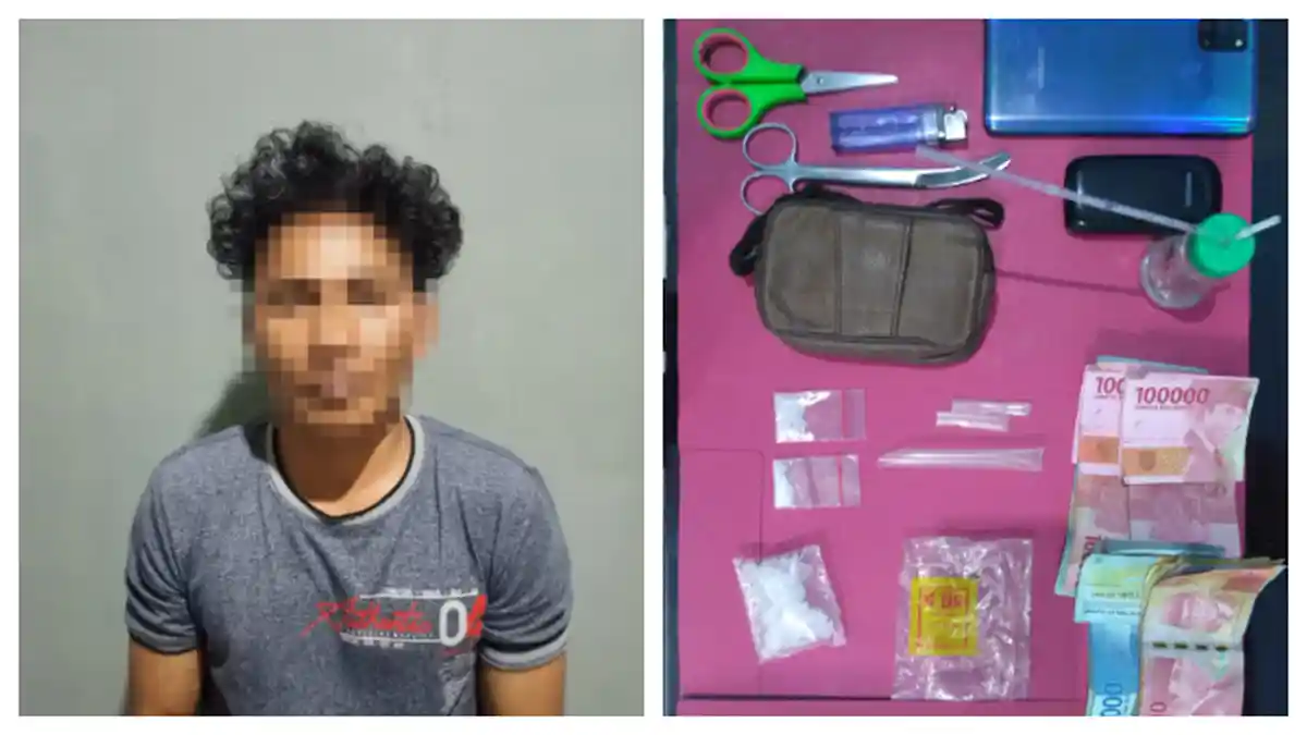 Diduga Pengedar Lintas Kecamatan, Polres Malinau Ringkus Pria Inisial J Bawa Sabu 13,50 Gram