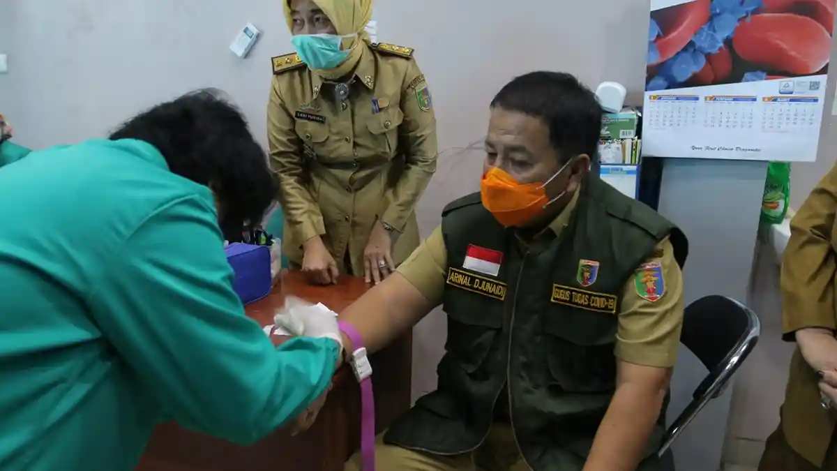 Gubernur Lampung Arinal Djunaidi Jalani Rapid Test Virus Corona, Lihat Hasilnya