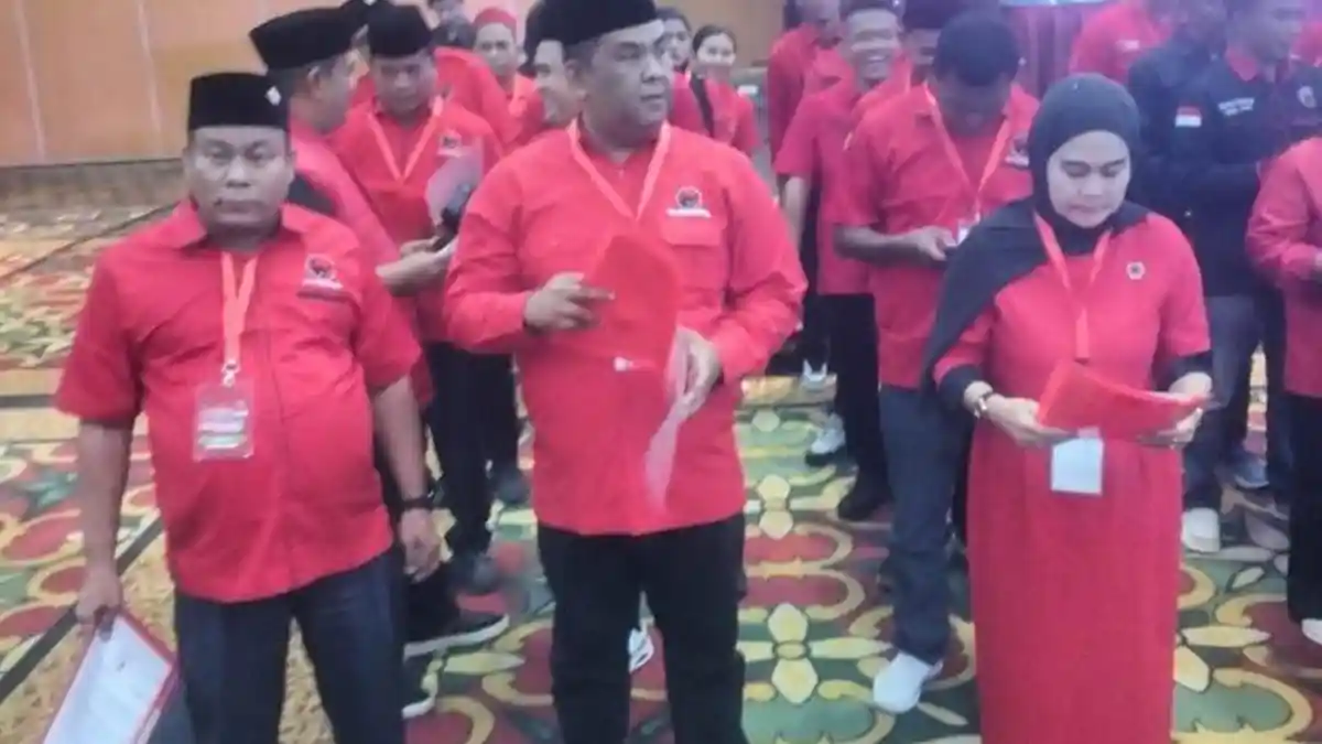 Terpilih Kembali Jadi Ketua DPC PDI Perjuangan Rohul, Hardi Chandra Punya Tugas Berat