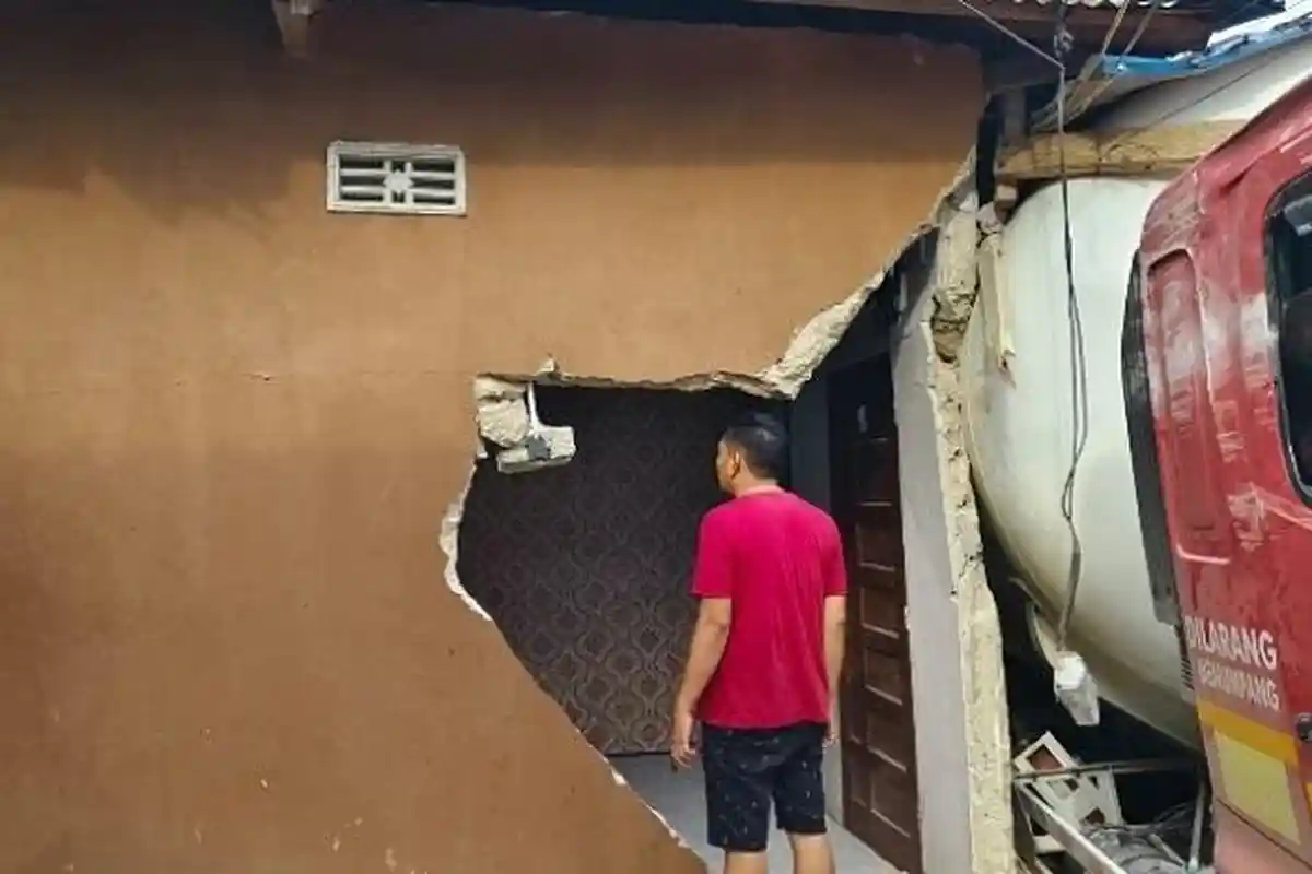 Kerugian Imbas Kecelakaan Truk Tangki LPG Pertamina Tabrak Rumah Warga di Kendari Capai Puluhan Juta