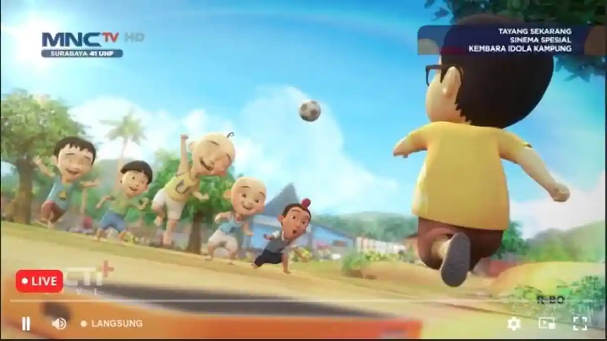 Link Nonton MNC TV Upin Ipin Hari Ini, Ada Bermula Episode Perang Ultraman dan Monster Mata Merah