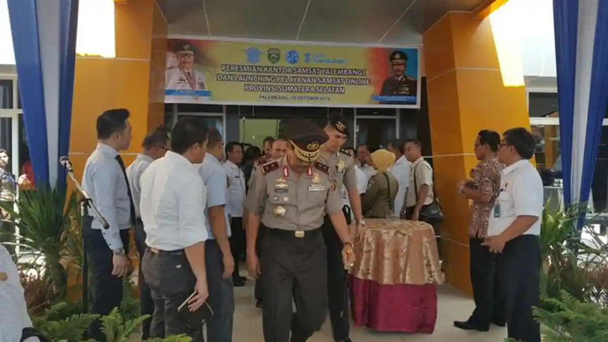 Kantor Bersama Samsat Kota Palembang I Diresmikan