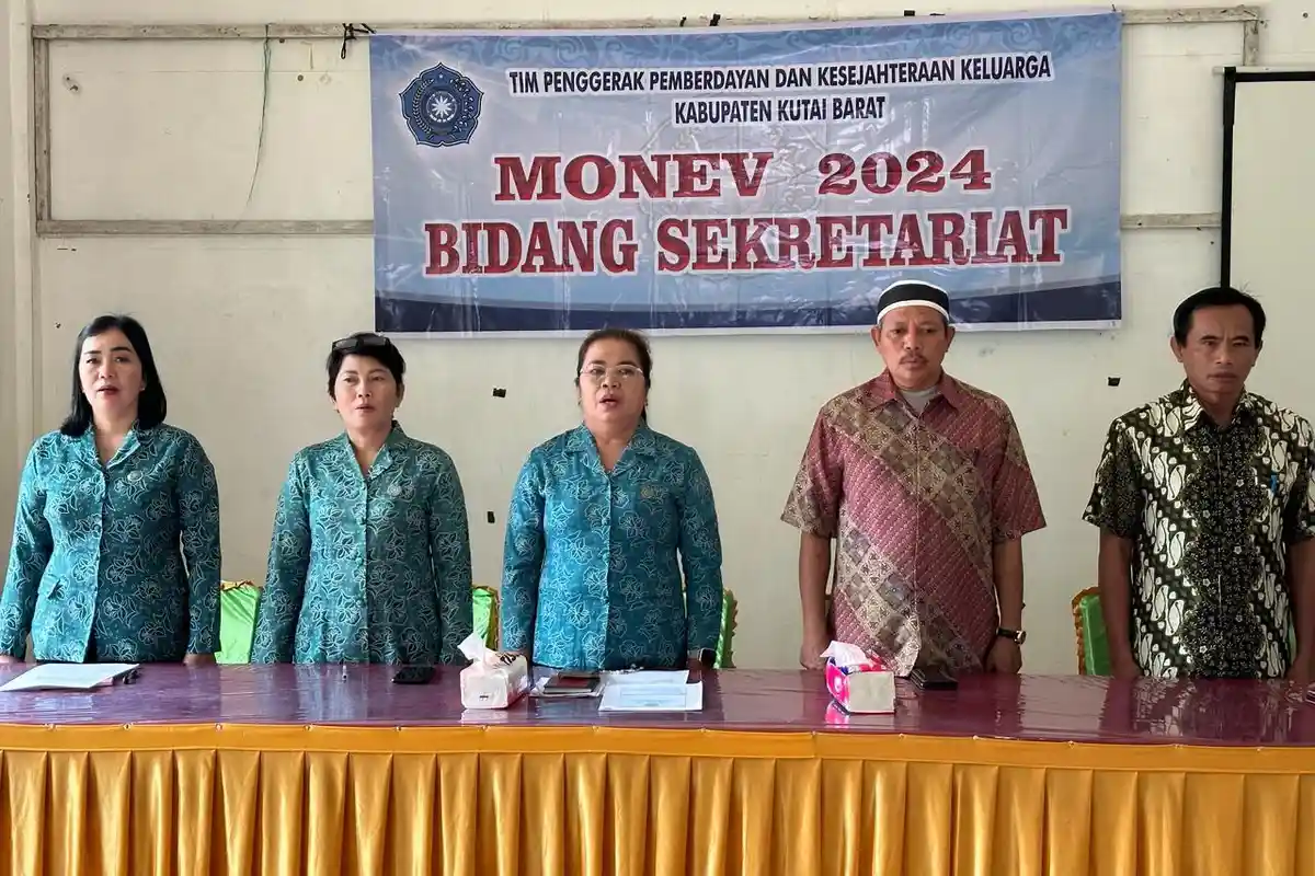 Kader TP PKK Kutai Barat akan jadi Motor Penggerak Gotong Royong Masyarakat