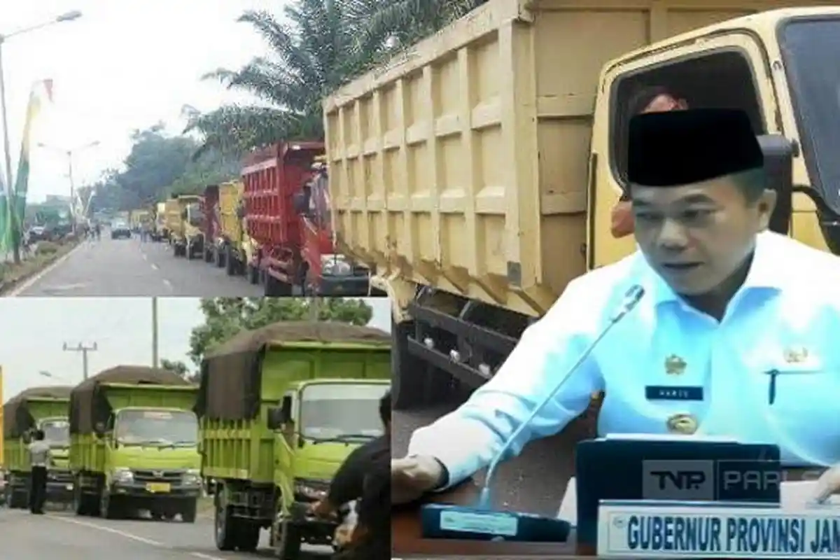 Al Haris Sebut Biang Kemacetan Jambi Akibat Banyaknya Truk Batubara, Jumlahnya Capai 12 Ribu Unit