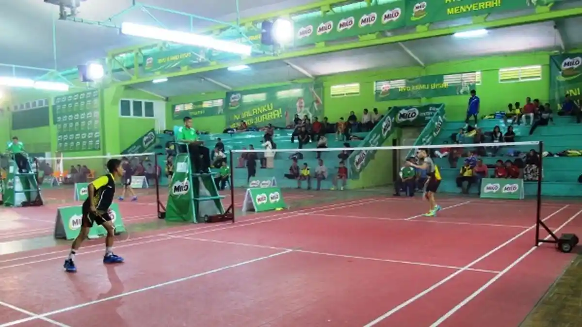 Semangat Pebulutangkis Muda Aceh untuk Menjadi Juara di MILO School Competition Padang