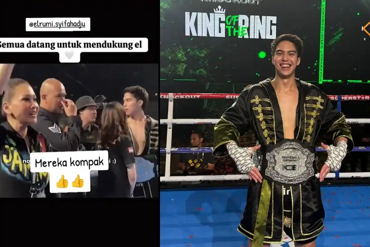 El Rumi Menang Tinju, Ahmad Dhani Hampiri Wasit Sebut Selamatkan Jefri Nichol, Fatal Kalau Lanjut
