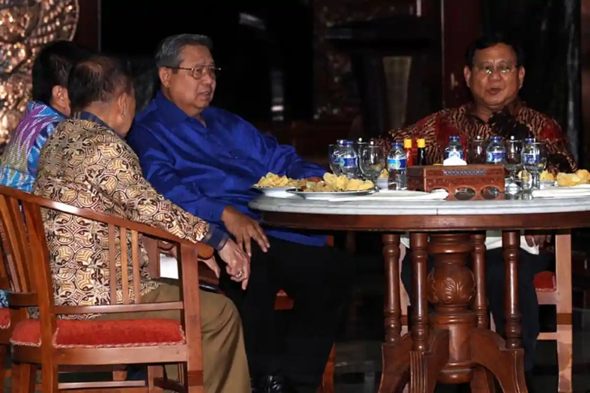 Prabowo : Yang Saya Hormati Bapak Presiden SBY