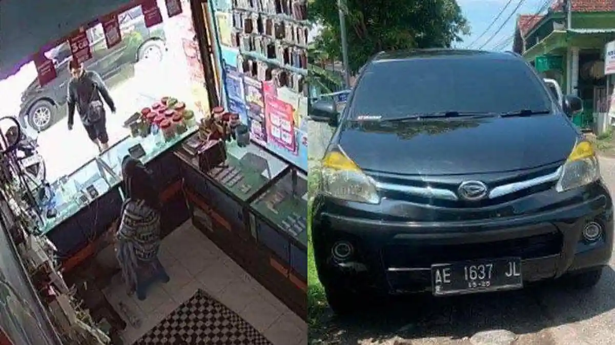Aksi Konyol Maling Kendaraan di Ponorogo, Kabur Bawa Motor Orang Tapi Tinggalkan Mobil dan STNK