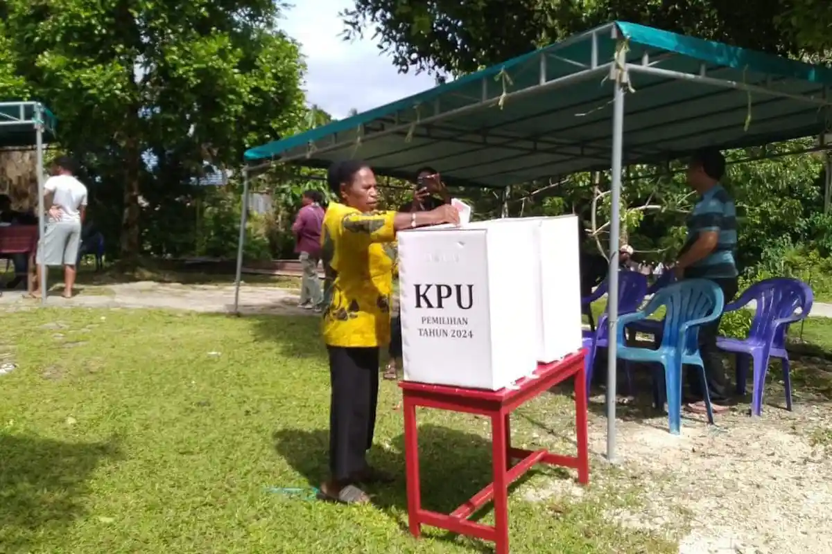 PSU Pilkada Serentak 2024 di Maybrat, Pemilih TPS 001 Kelurahan Ayamaru Tak Sampai Separuh DPT