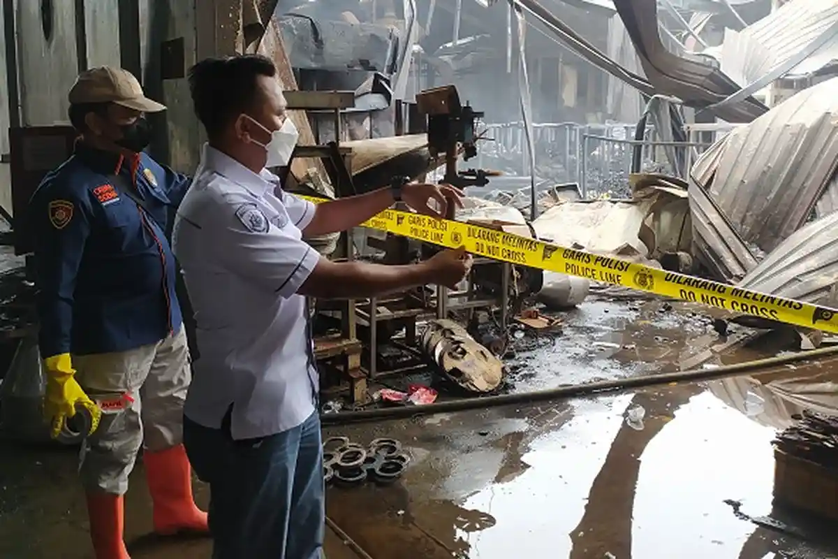 Polda Jateng Turun Tangan Selidiki Kebakaran di Pabrik Kacang Dua Kelinci Pati