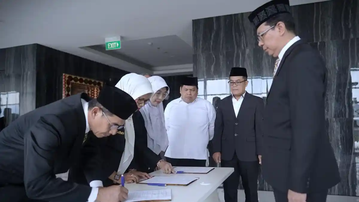 Tiga Pejabat Eselon III Dilantik Rektor UIN Raden Intan Lampung