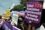 Aksi Peringati Hari Perempuan Internasional