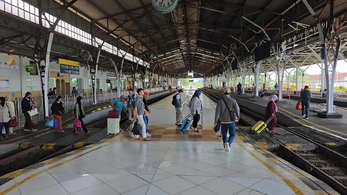 Puncak Kedatangan di Daop 5 Purwokerto Sentuh 30 Ribu Penumpang