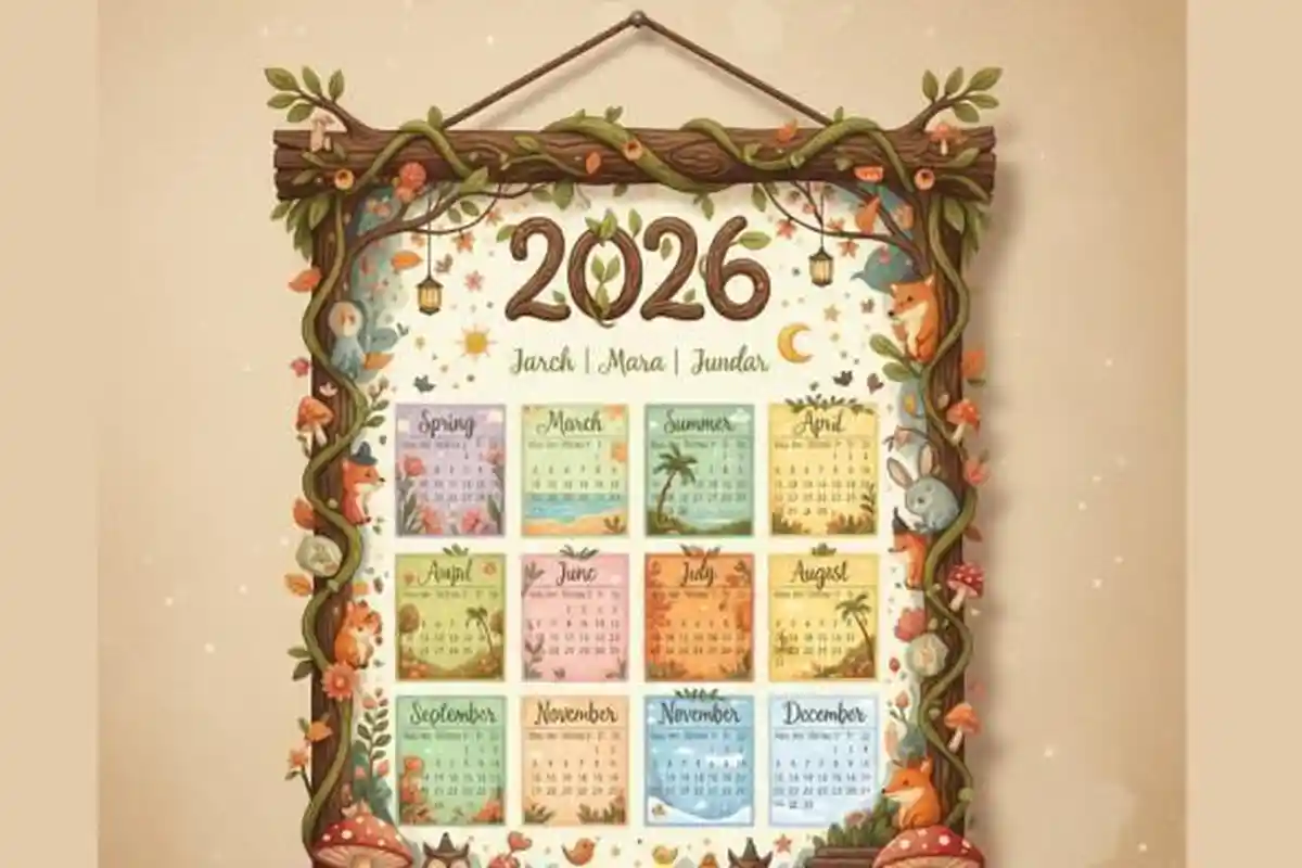 Kalender 2026: Penanggalan Weton Jawa Januari - Desember, Libur Nasional dan Cuti Bersama 25 Hari