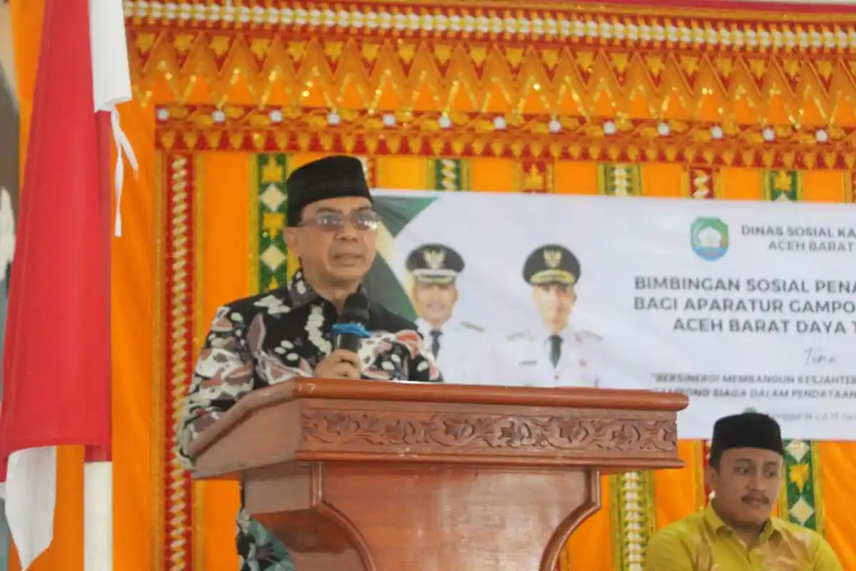 Asisten II Setdakab Abdya: Penanganan PPKS Sangat Bergantung Pada Kepedulian Aparatur Gampong 