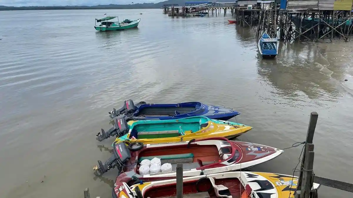 Pasca Laka Speedboat, Animo Penyeberangan Penumpang Nunukan Kaltara ke ...