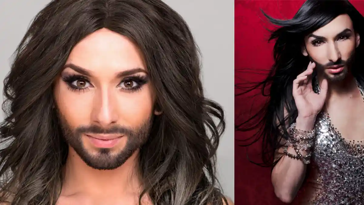 Waria Cantik Tapi Berkumis dan Jenggotan Ini Menangkan Kontes Nyanyi Eurovision