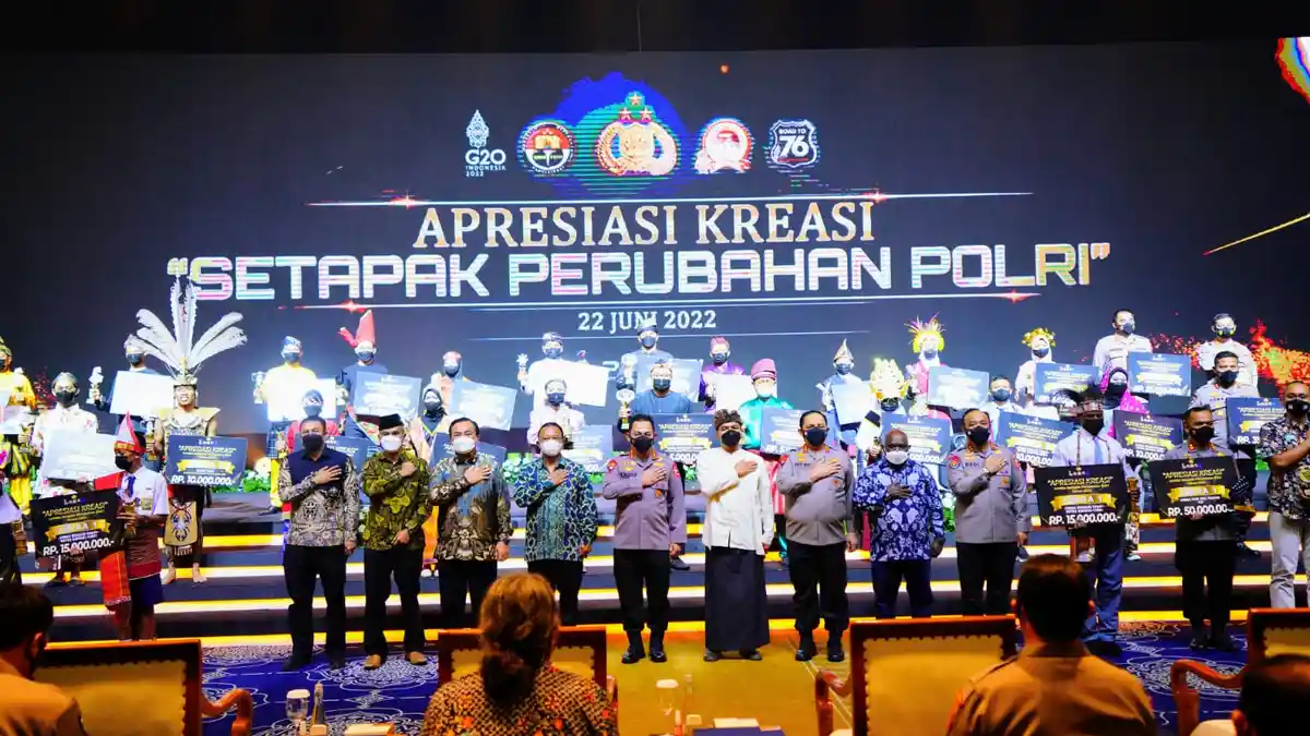 Polda Sumut sabet 7 Penghargaan Kapolri Dalam apresiasi Kreasi Setapak Perubahan Polri